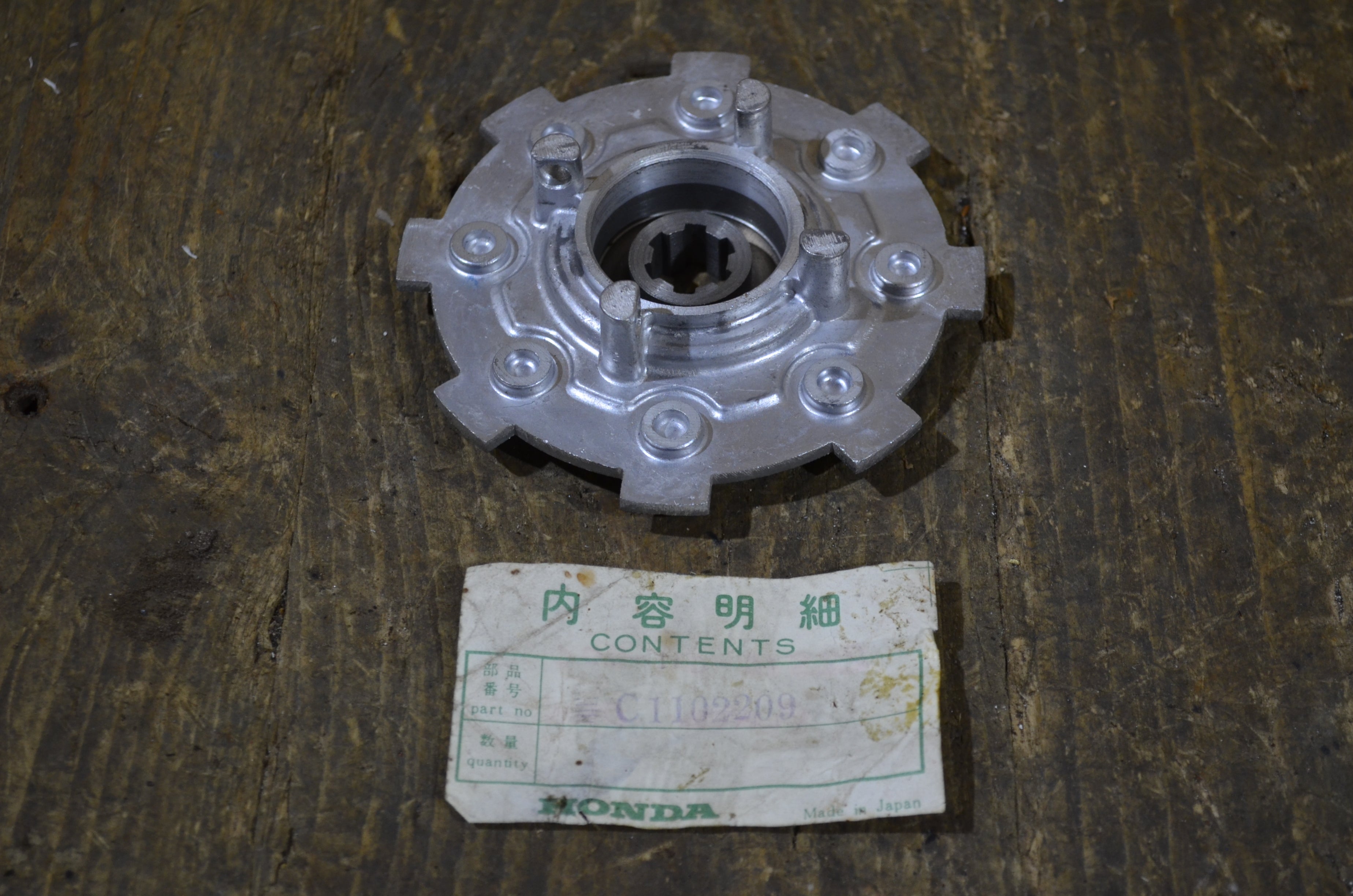 Honda C110 ,Clutch Drive Plate, NOS Part Number 22510-011-000