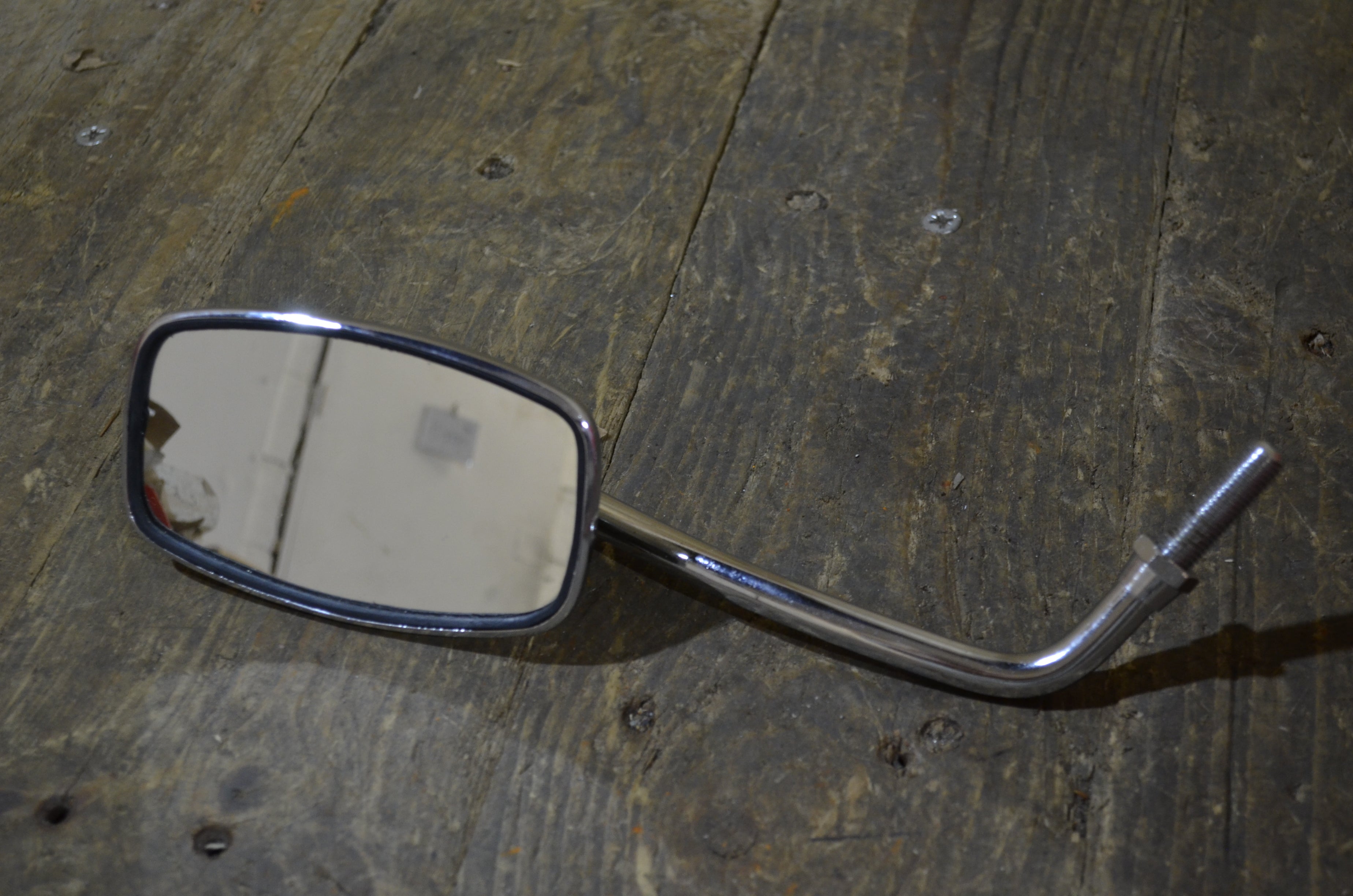Honda C72 C77 C78 ,Right Side Mirror, Genuine NOS Honda Part Number C728916