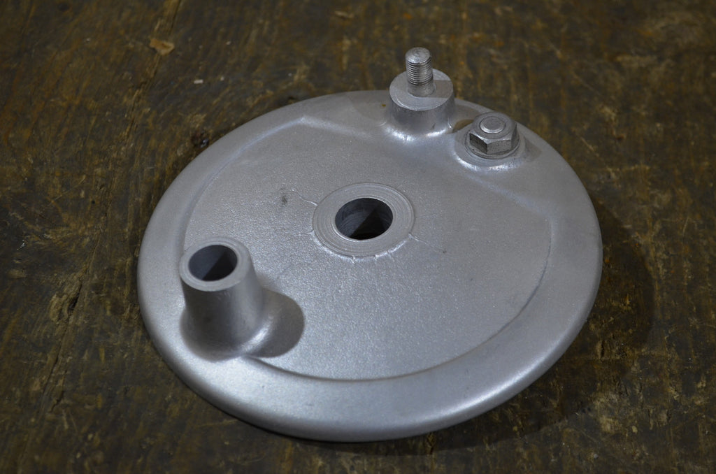 BSA C15 B40 ,Rear Brake Plate ,Used 40-6025