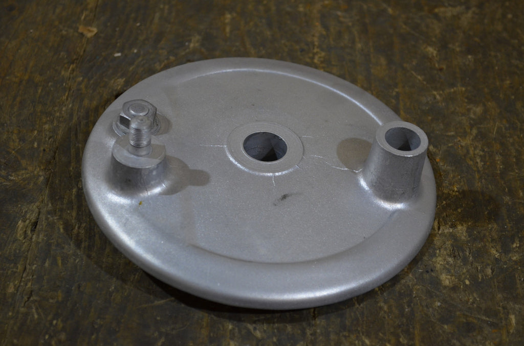BSA C15 B40 ,Rear Brake Plate ,Used 40-6025