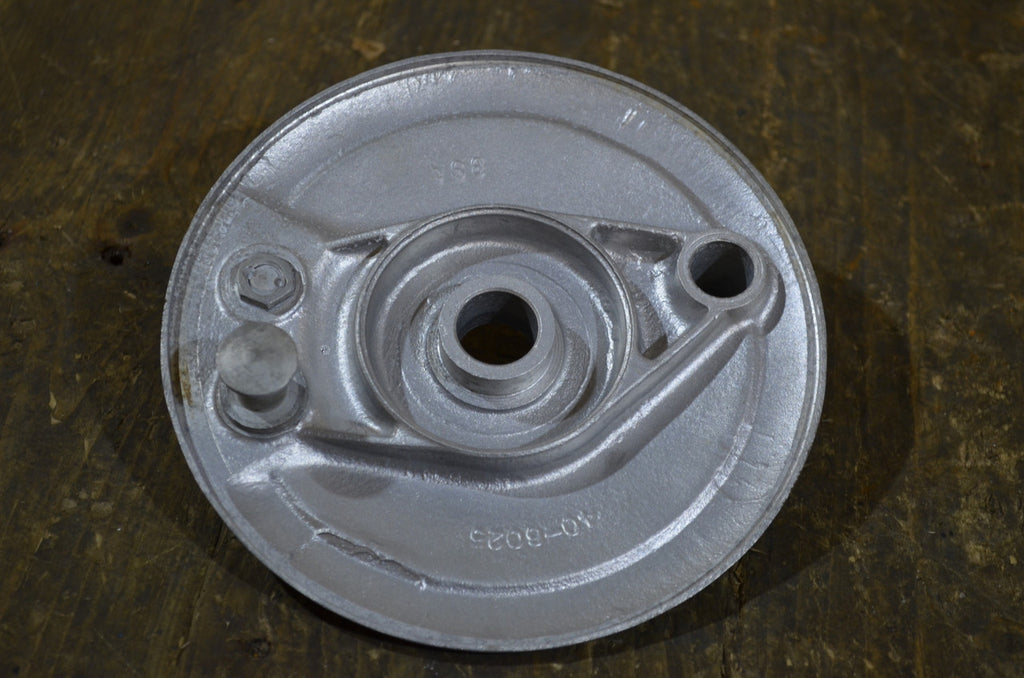 BSA C15 B40 ,Rear Brake Plate ,Used 40-6025