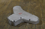 BSA A7 A10 Pre Unit Twin Square Edge ,Timing Cover, With Back Plate Used Part