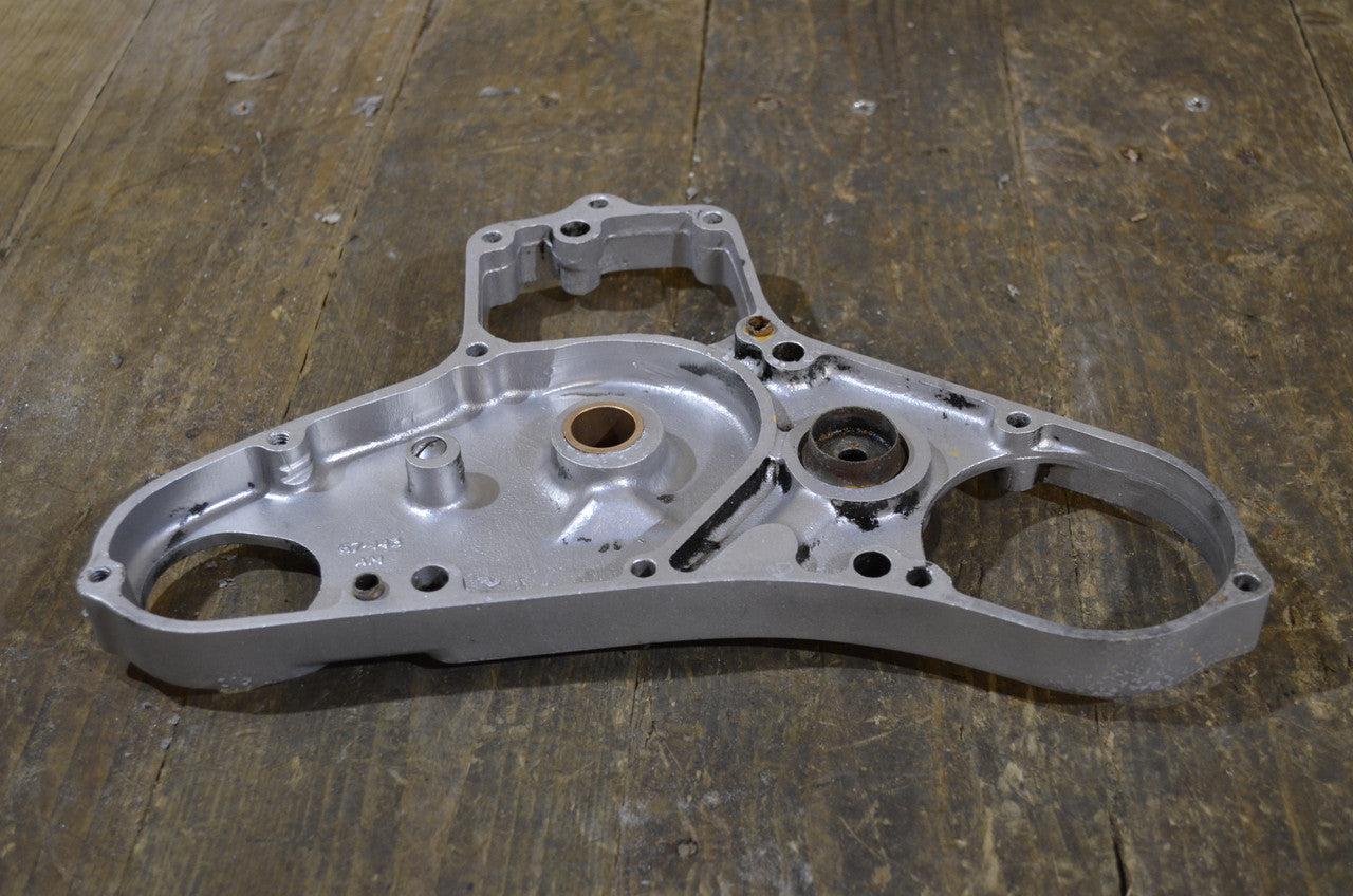 BSA A7 A10 Pre Unit Square Edge ,Timing Back Plate, (2) Used