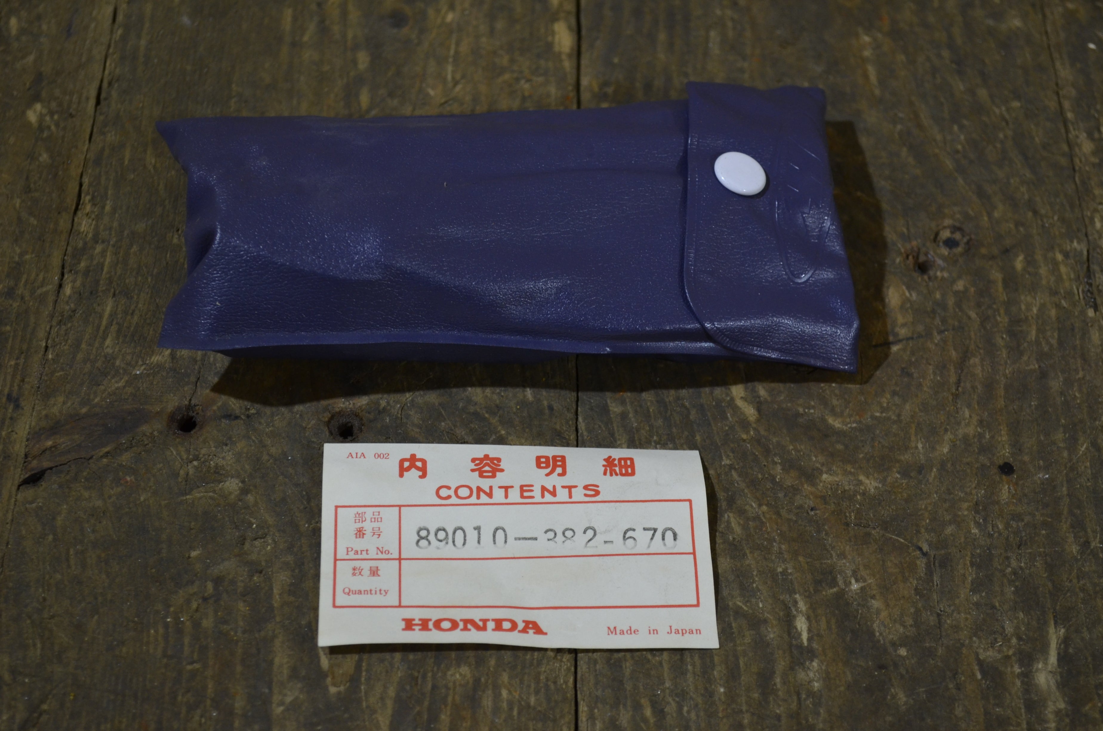 Honda CT125 CT185 ,Honda Tool Kit Genuine, NOS Honda Part Number 89010-382-670