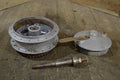 MAF 175 250 Rear ,Hub Brake Plate, Sprocket & Spindle Used Part