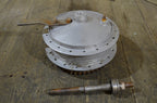 MAF 175 250 Rear ,Hub Brake Plate, Sprocket & Spindle Used Part