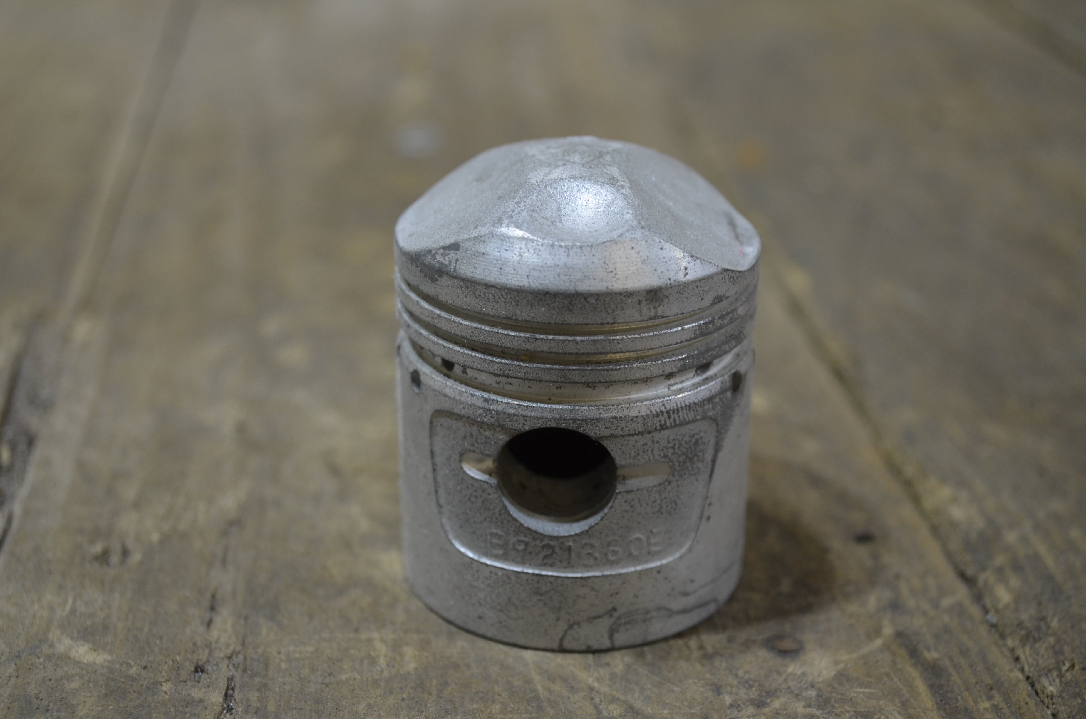 Honda CB92 ,Standard Size Right Piston, Genuine NOS Honda Part Number 13101-205-050
