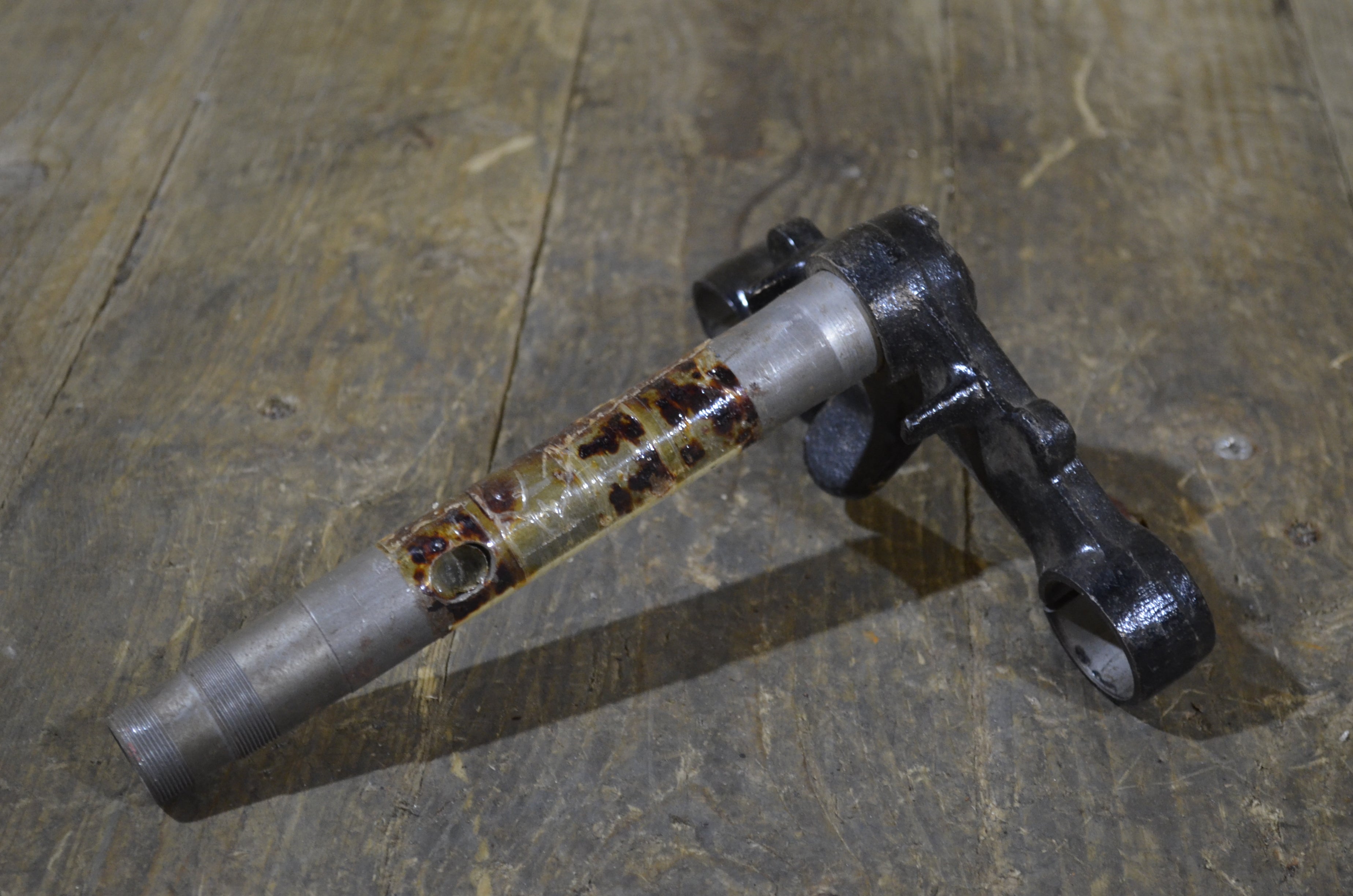 Honda CB125 CB200, Bottom Steering Yoke, Shop Soiled Part No 53200-354-620B