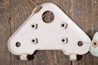 Honda PA50 ,Top Steering Yoke, White Used Part Honda Part Number 53230-148-400CW