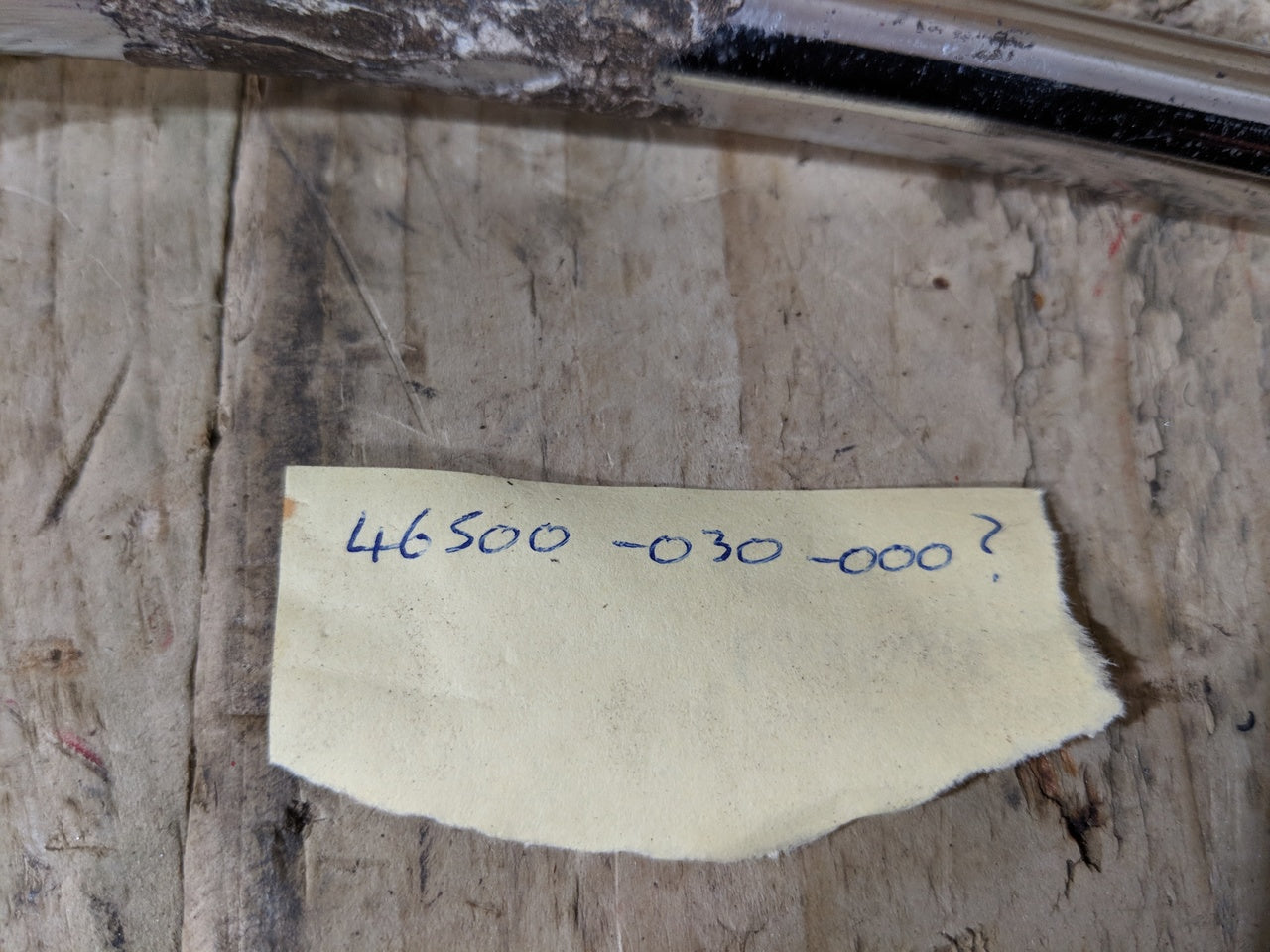 Honda C200 ,Genuine Rear Brake Pedal, NOS Honda Part Number 46500-030-000