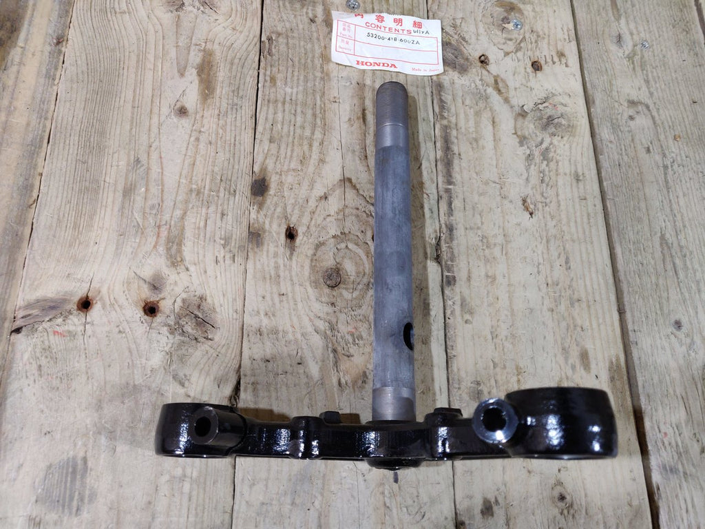 Honda CD CM Models ,Bottom Steering Yoke, NOS Honda Part Number 53200-418-600ZA