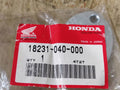 Honda Z50A C65 ,Exhaust Joint Plate, Genuine NOS Honda Part Number 18231-040-000