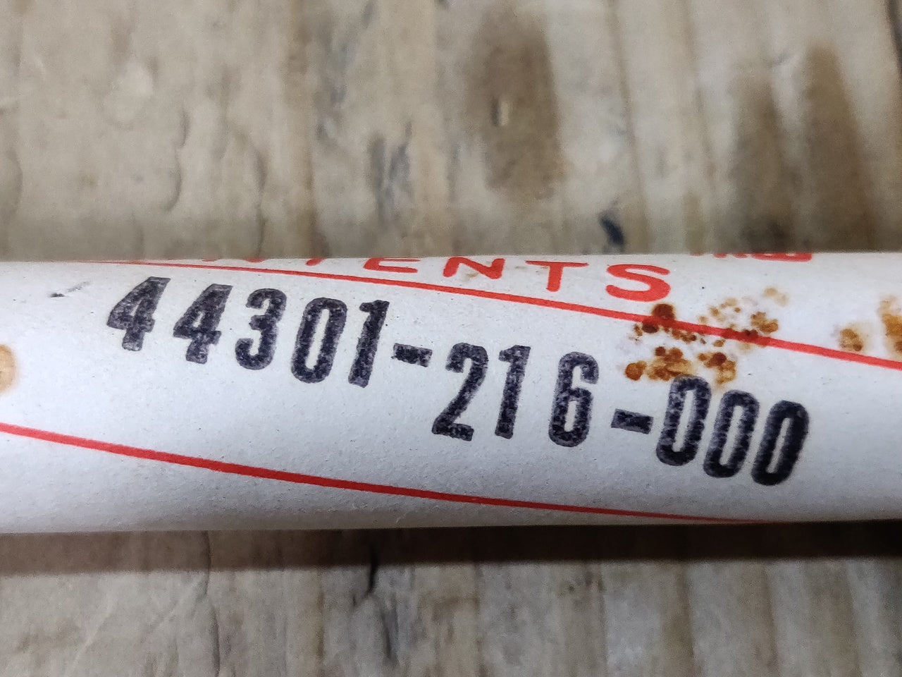 Honda CB125 CB160 CL160 ,Front Wheel Spindle NOS Genuine Part Number 44301-216-000