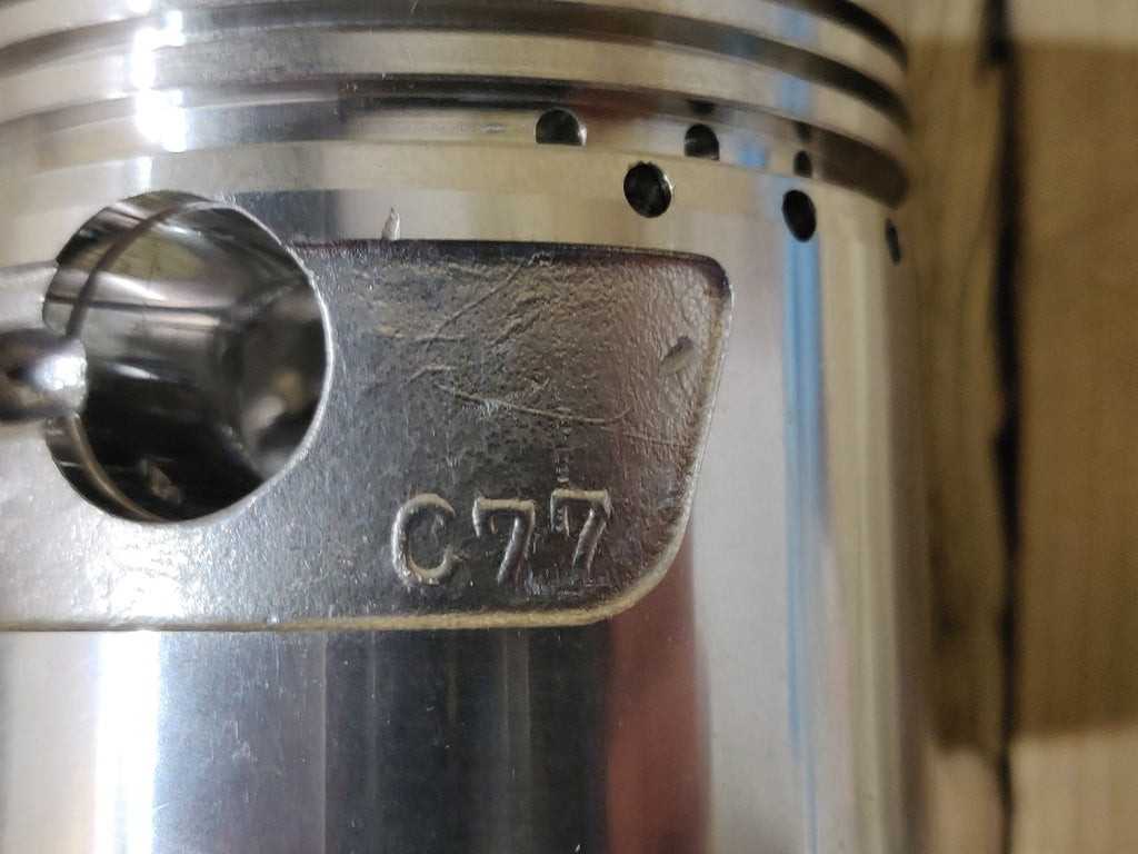 Honda C77 CA77 C78 ,0.25mm Oversize Piston, Genuine NOS Part Number 13102-266-020