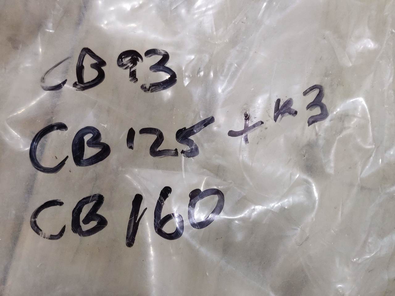 Honda CB93 CB125 CB160 ,Left Fork Leg, Genuine NOS Honda Part Number 51520-216-000B