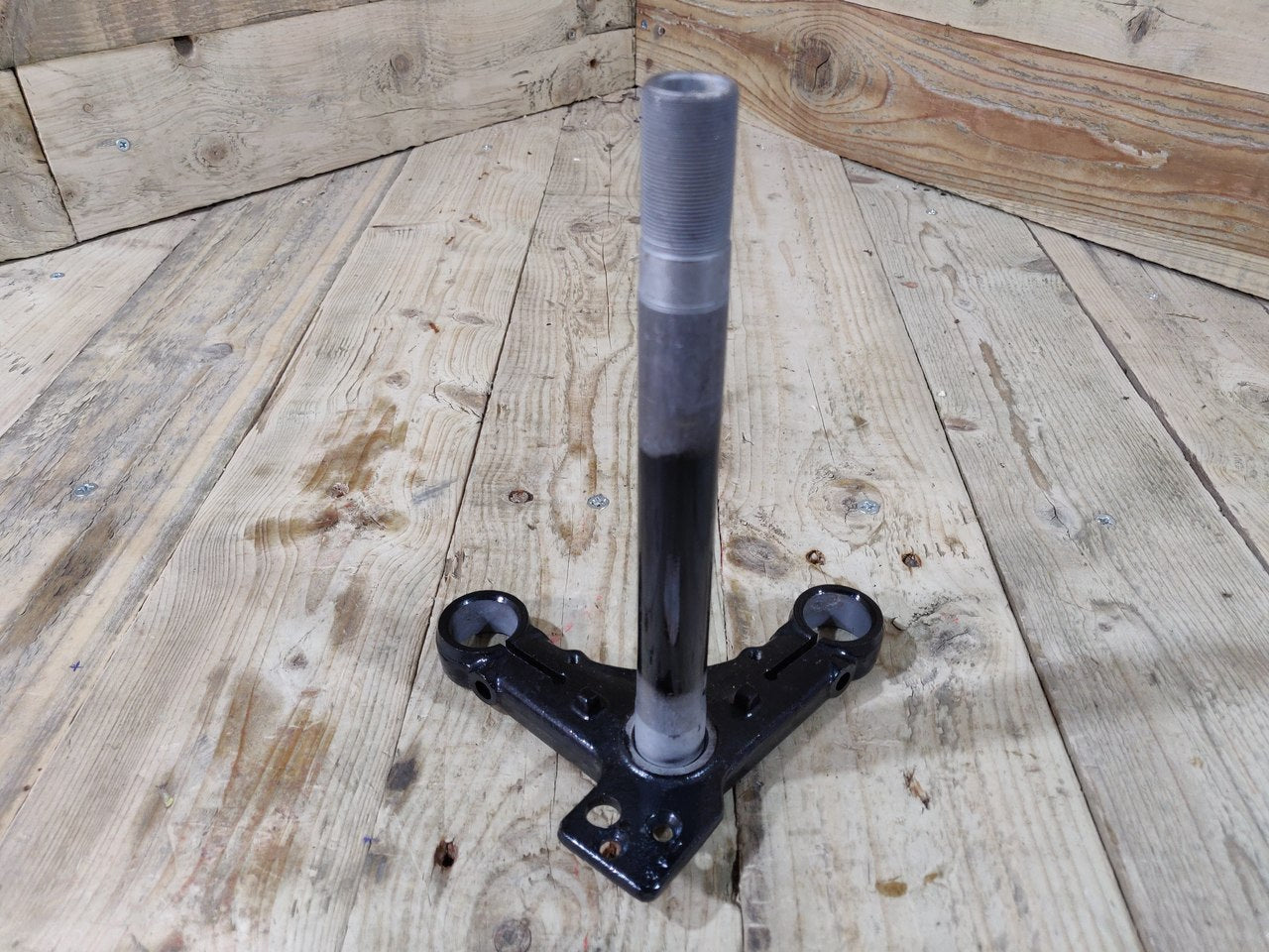 Honda CB100 ,Steering Bottom Yoke, Genuine NOS Honda Part Number 53200-028-000B