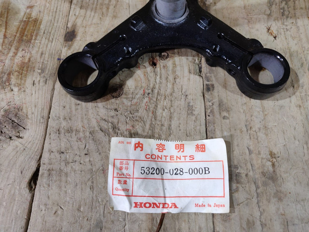 Honda CB100 ,Steering Bottom Yoke, Genuine NOS Honda Part Number 53200-028-000B