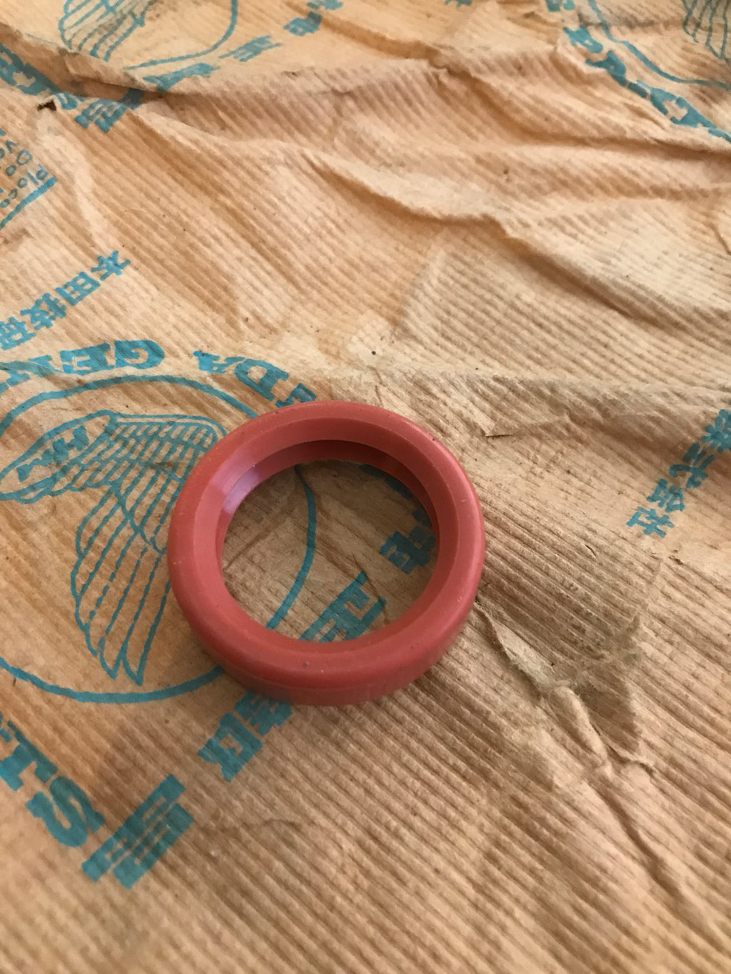 Honda C100 C200  ,Exhaust Seal, NOS Honda Part Number 18391-011-000
