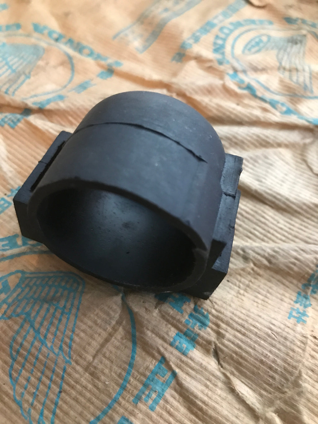 Honda C50 C70 CB250N ,Rubber Relay Holder, Genuine NOS Part Number 35856-413-000