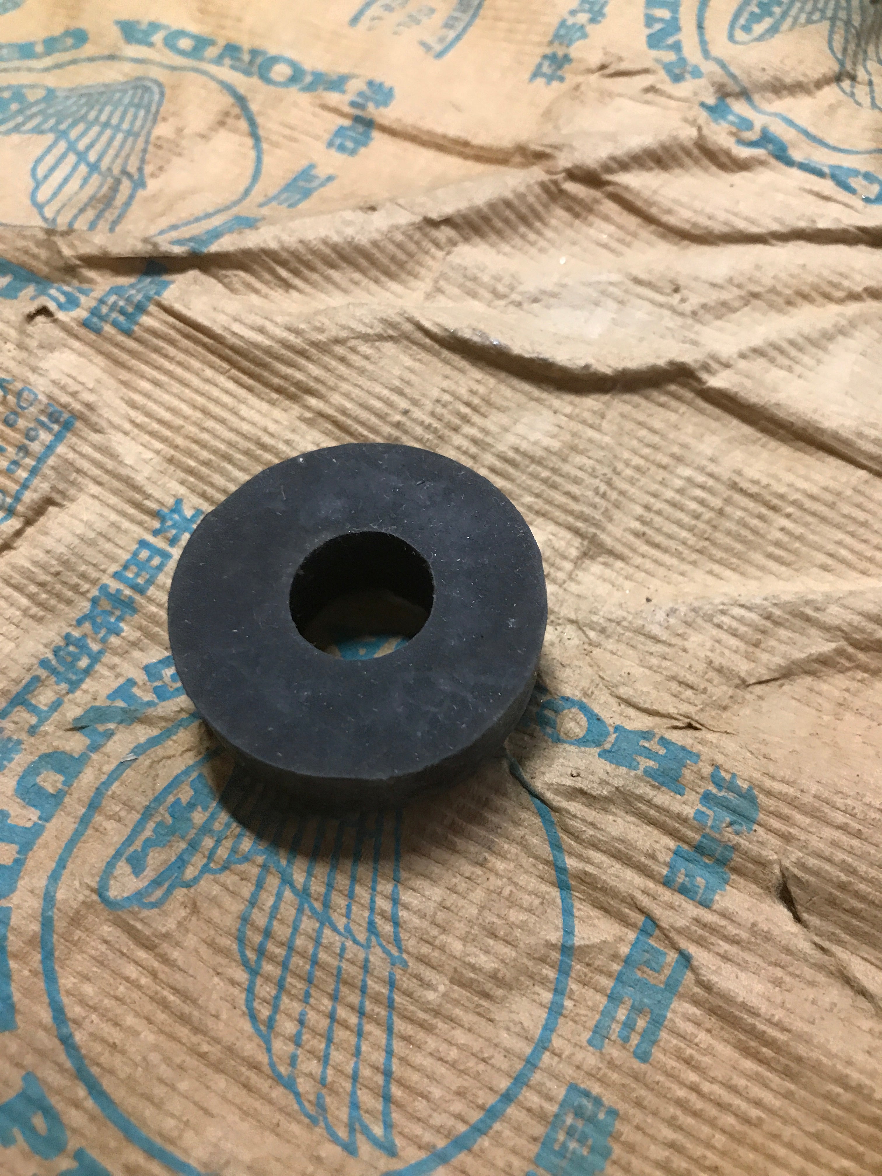 Honda C90 C92 ,Fuel Tank Cushion Spacer, Genuine NOS Honda Part Number C903931A