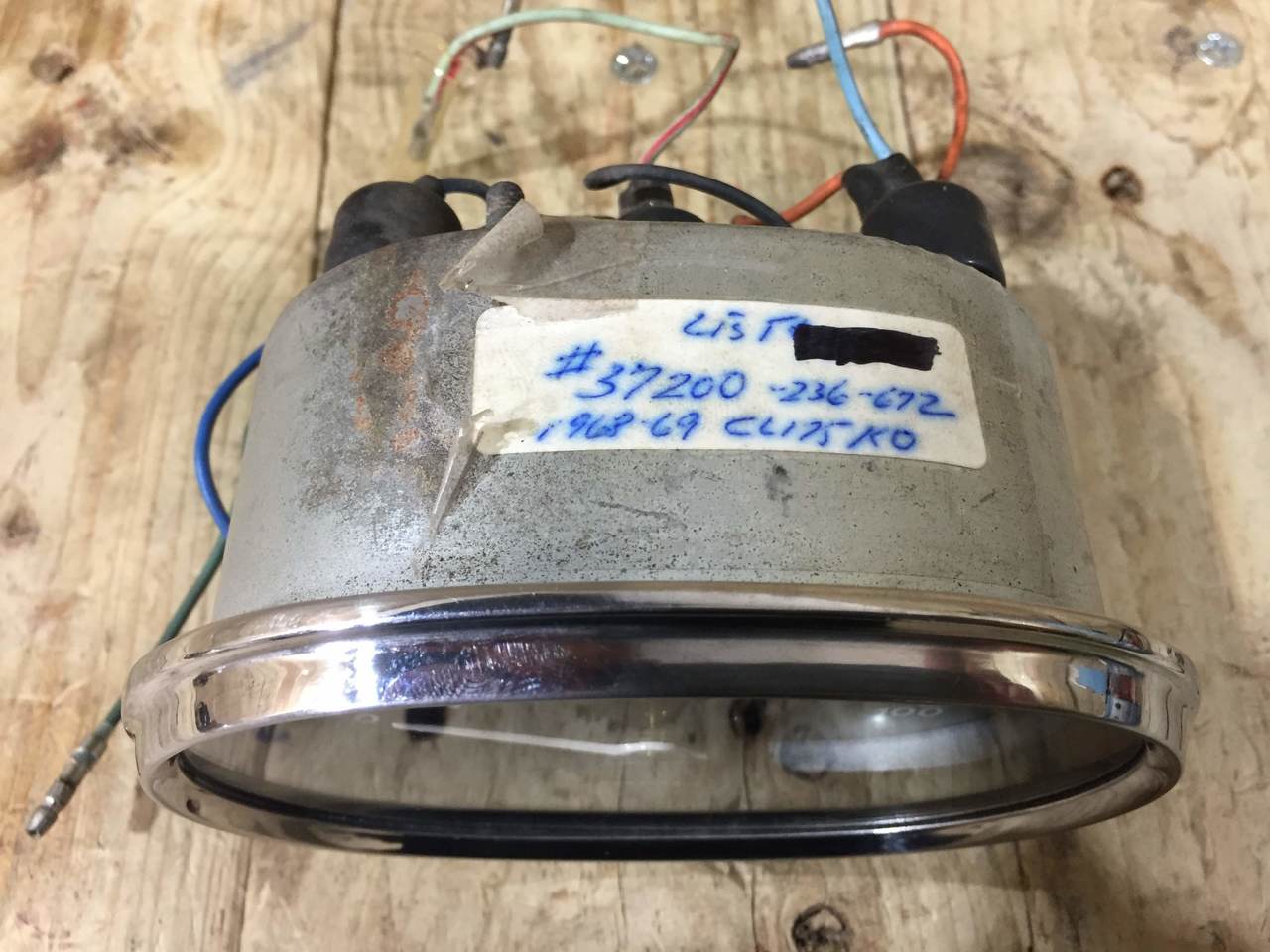 Honda CL175K0 Scrambler ,Speedometer, NOS Genuine Part Number 37200-236-672