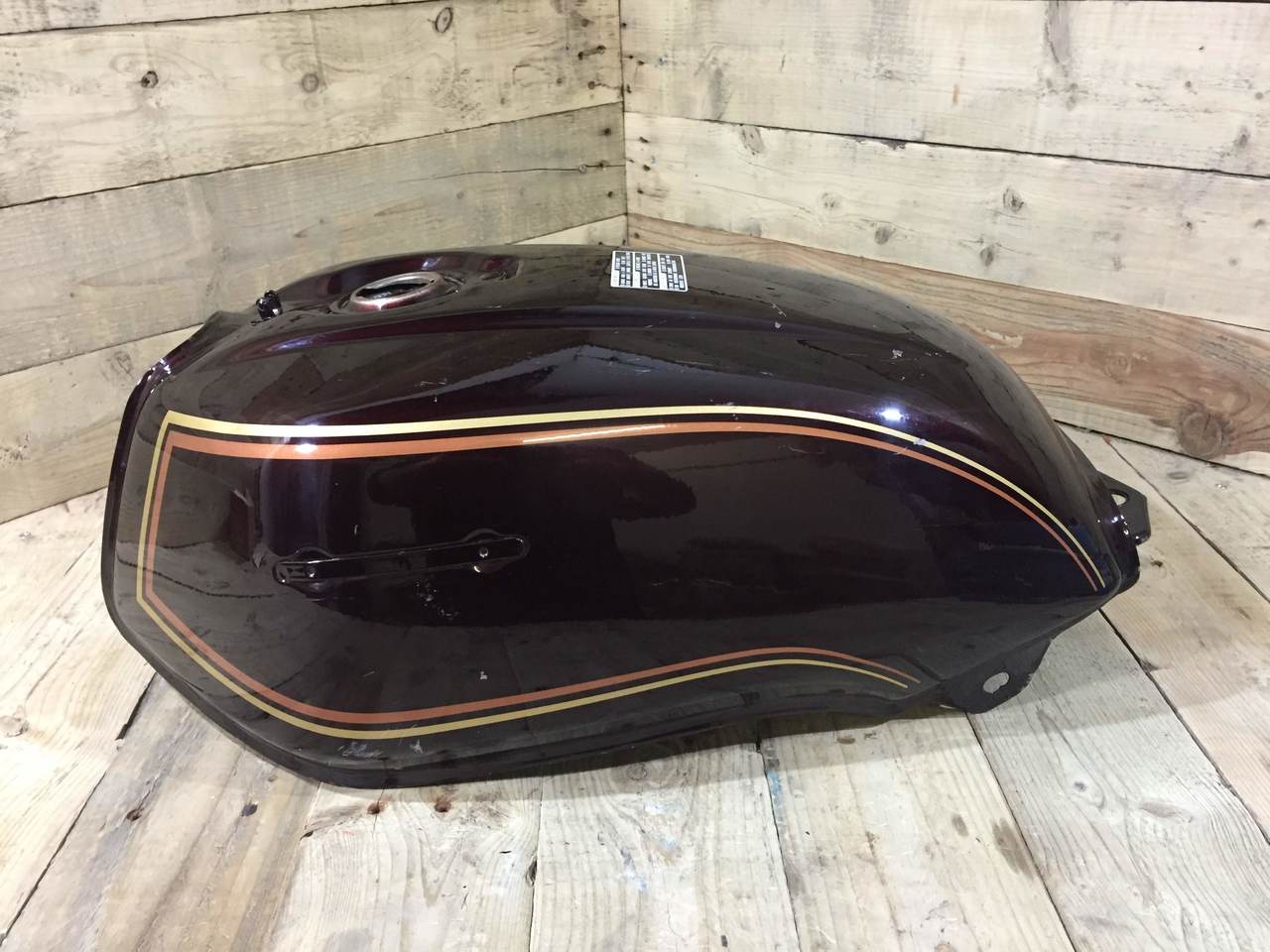 Honda CB750FK ,Fuel Tank, NOS Shop Soiled MAROON