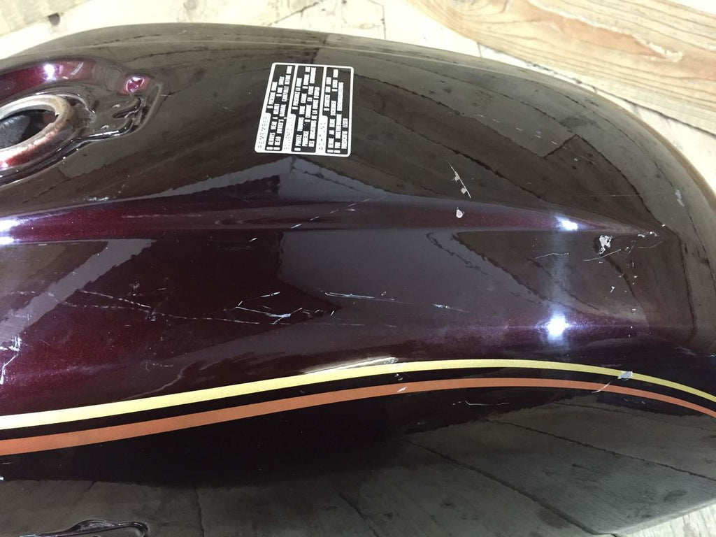 Honda CB750FK ,Fuel Tank, NOS Shop Soiled MAROON