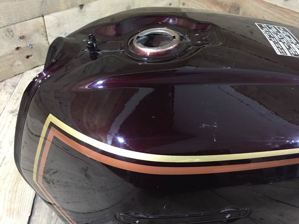 Honda CB750FK ,Fuel Tank, NOS Shop Soiled MAROON