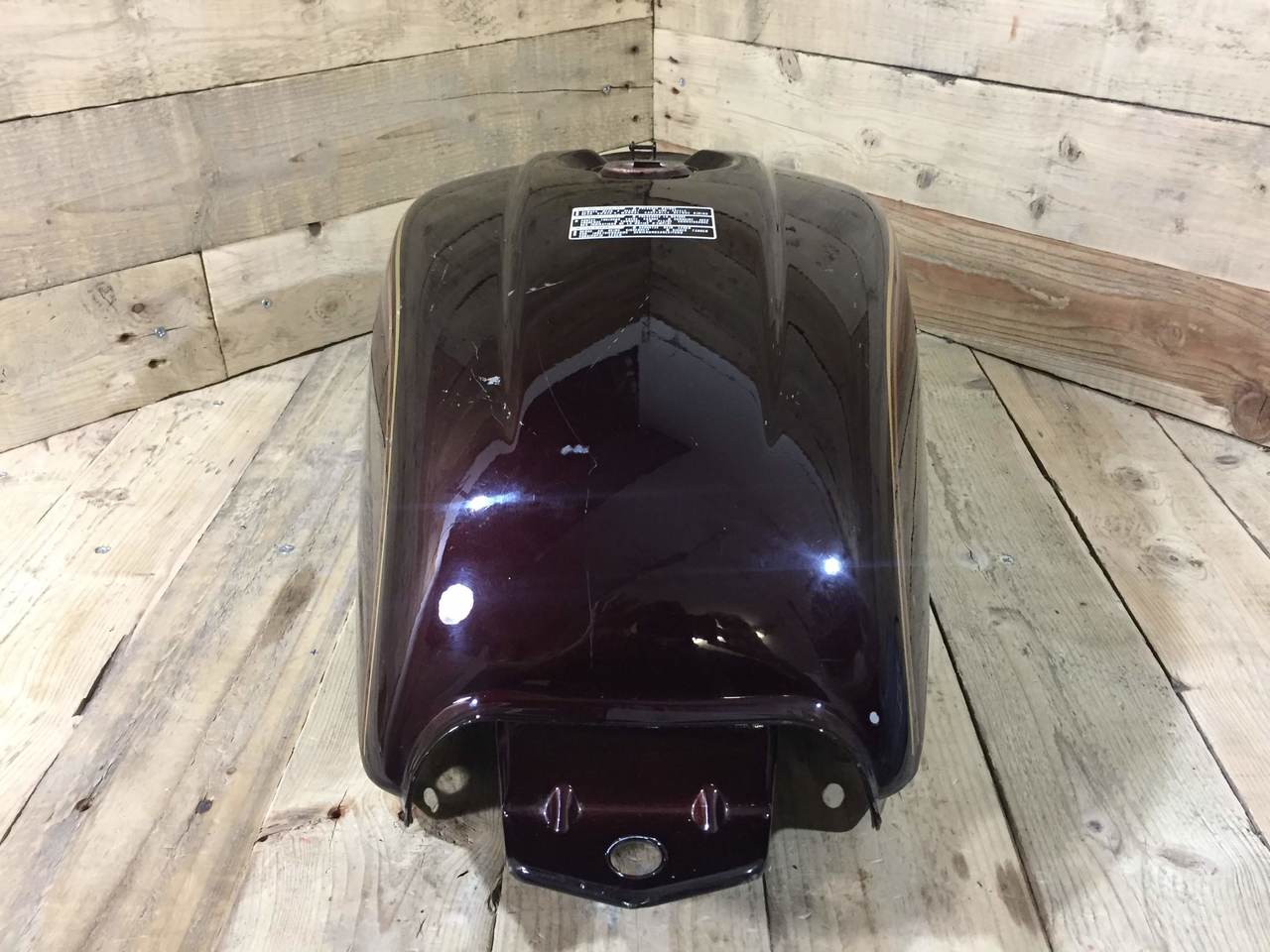 Honda CB750FK ,Fuel Tank, NOS Shop Soiled MAROON