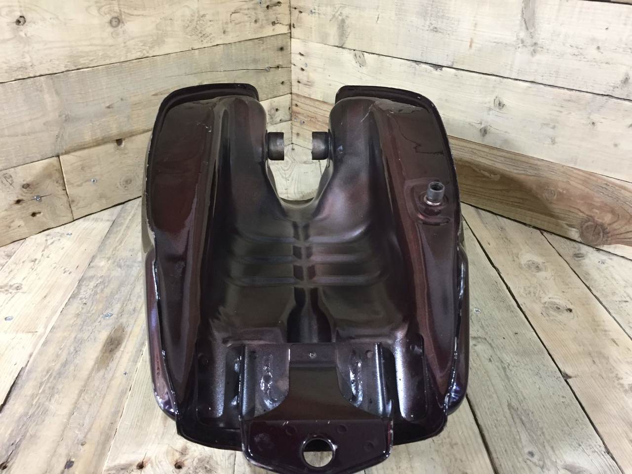 Honda CB750FK ,Fuel Tank, NOS Shop Soiled MAROON