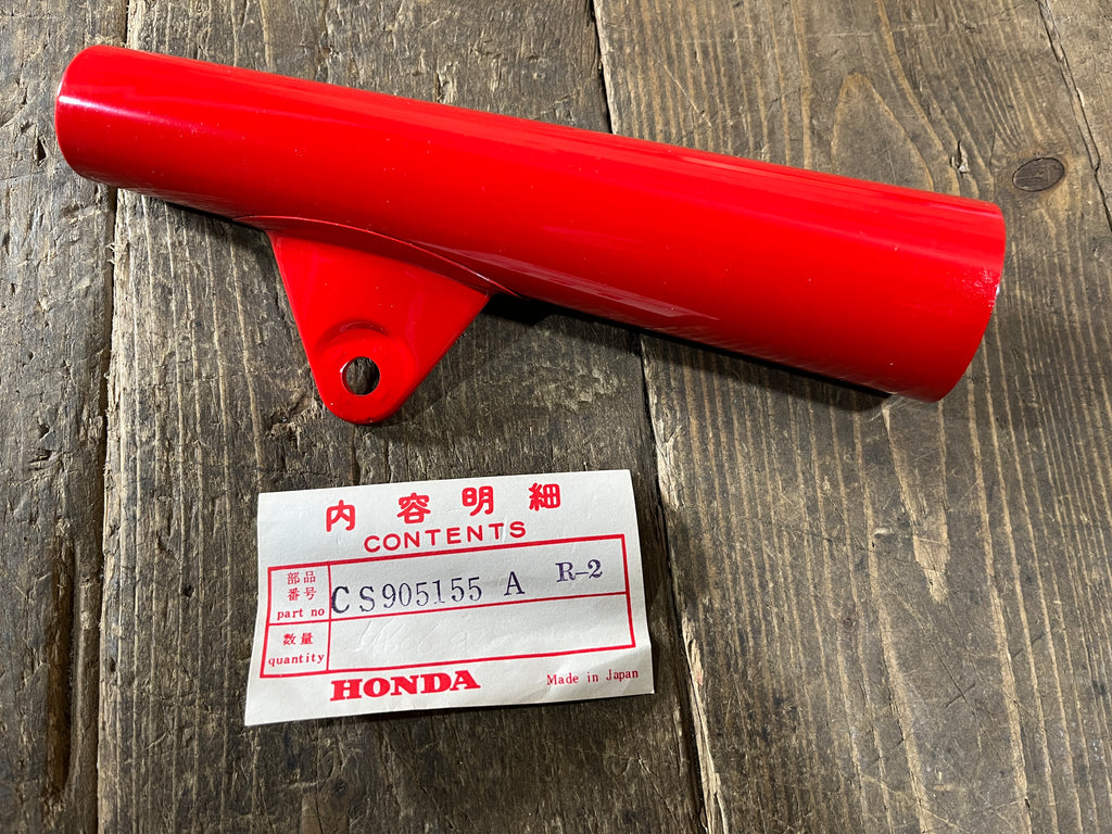 Honda CL90 S90 ,Left Side Fork Cover Headlight Bracket, NOS Part Number CS905155-A