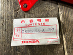 Honda CL90 S90 ,Left Side Fork Cover Headlight Bracket, NOS Part Number CS905155-A