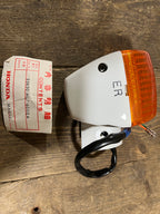 Honda VFR650F ,White Indicator, Genuine NOS Parts Number 33650-ML7-601ZA