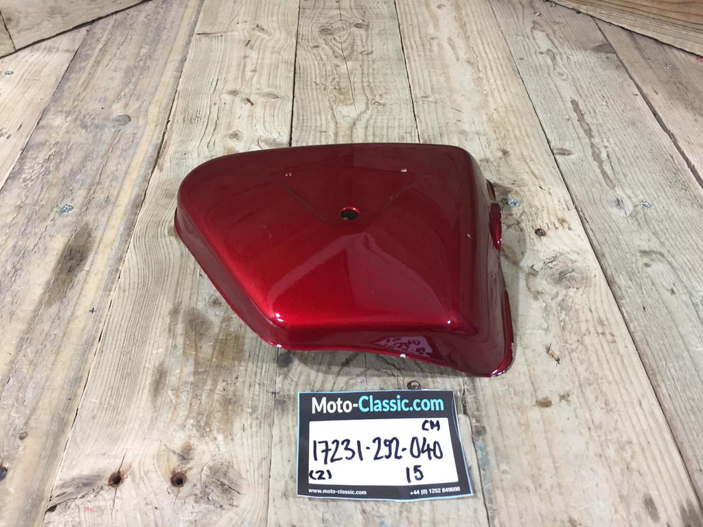 Honda CB450K3 ,Right Side Air Cleaner, Honda Part Number 17231-292-040CM Used