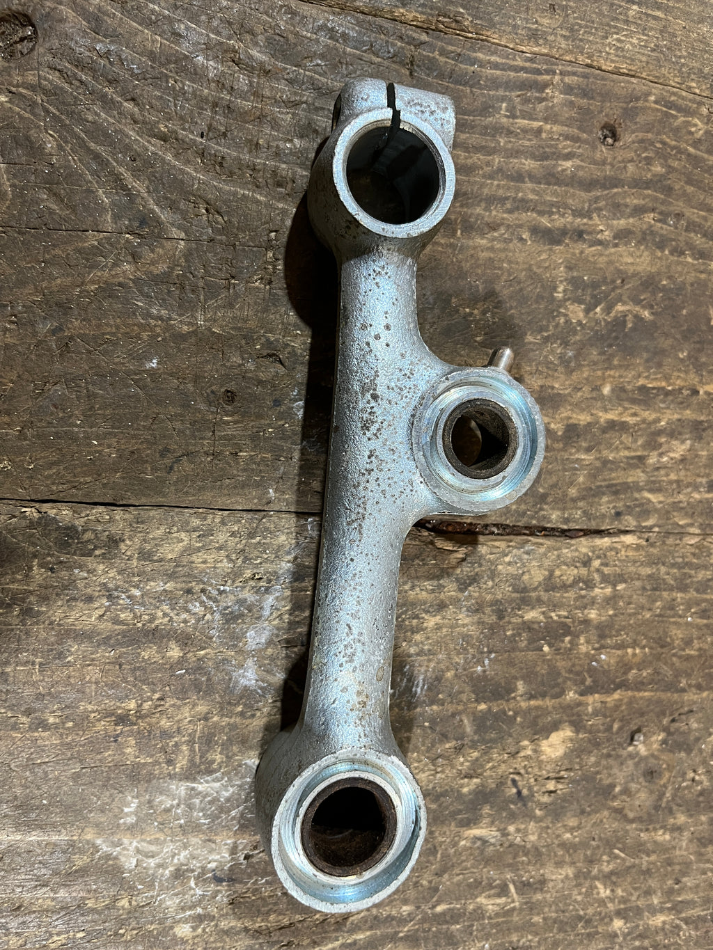 Honda CB92 CB95 ,Left Suspension Arm, Genuine NOS Honda Part Number 51220-205-000