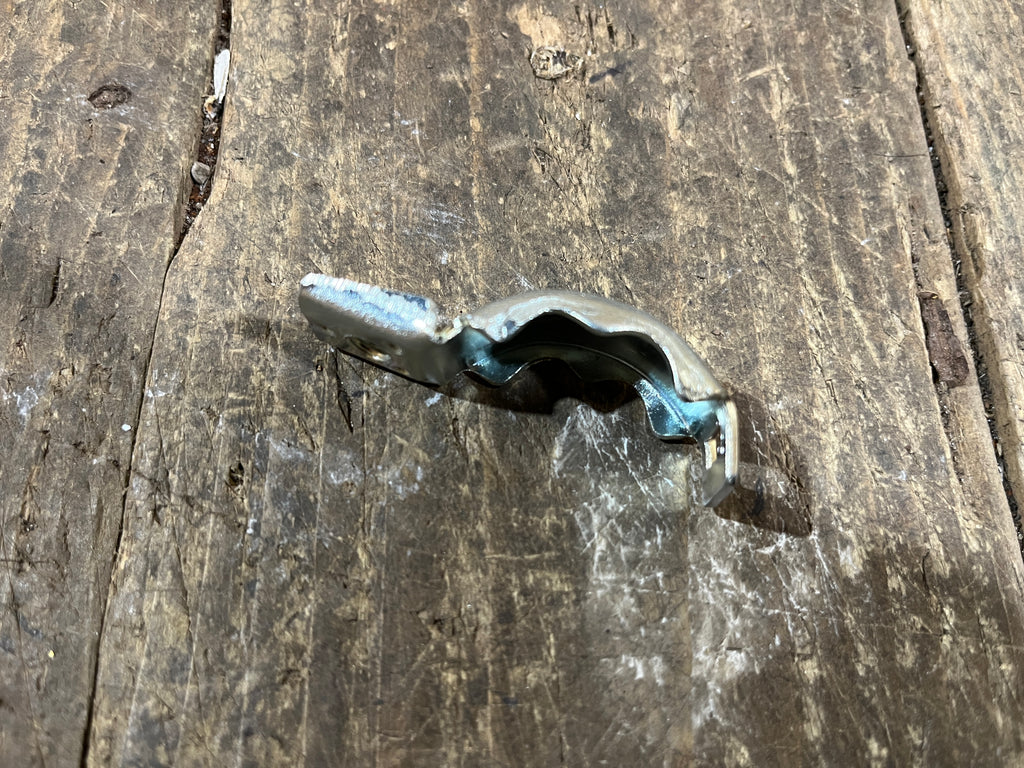 Honda C110 CL70 CS60 CS65,Exhaust Head Shield Clamp, Genuine Part Number 18281-011-000