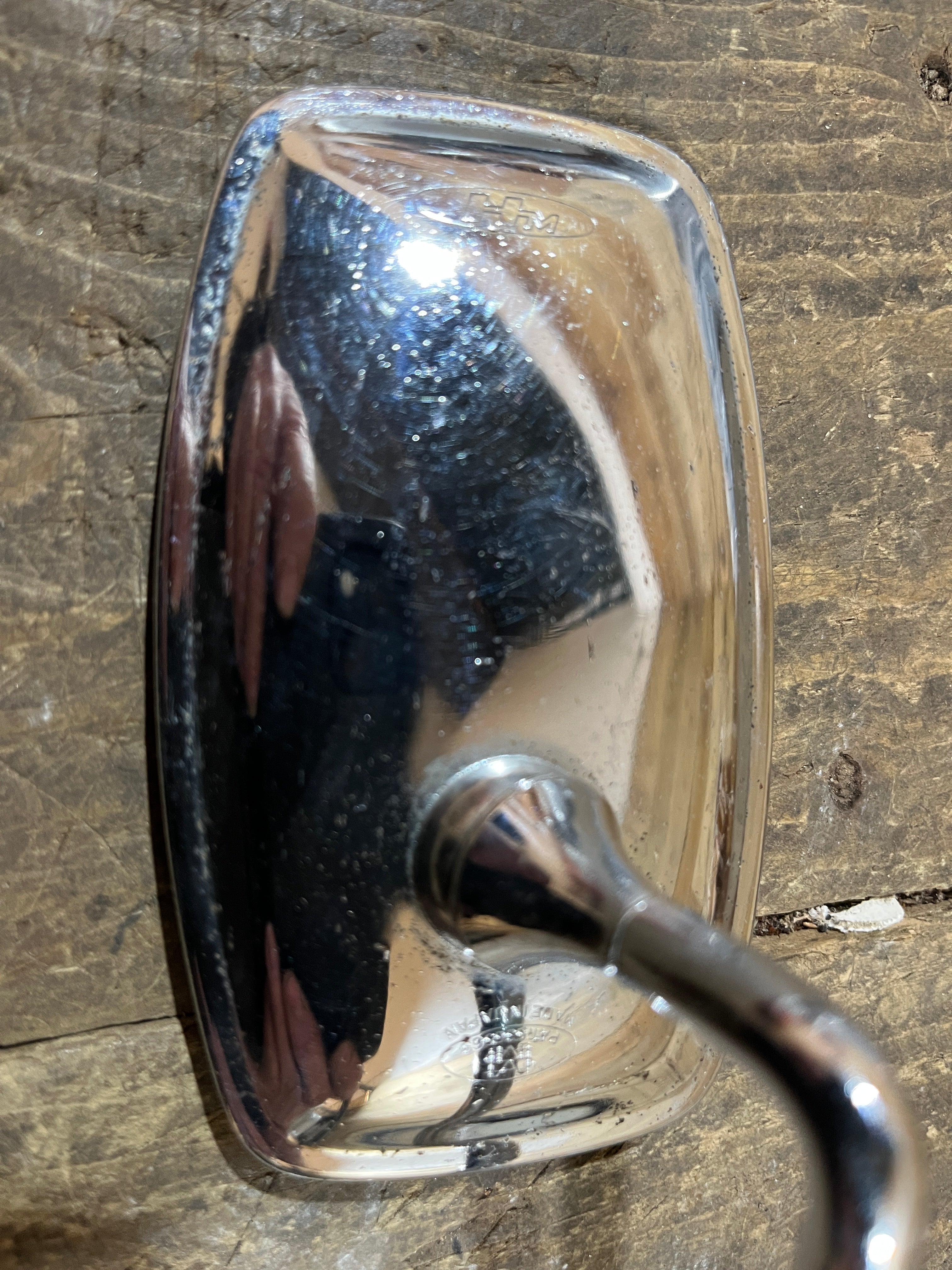 Honda C72 C77 C78 ,Right Hand Complete Mirror, Used Part