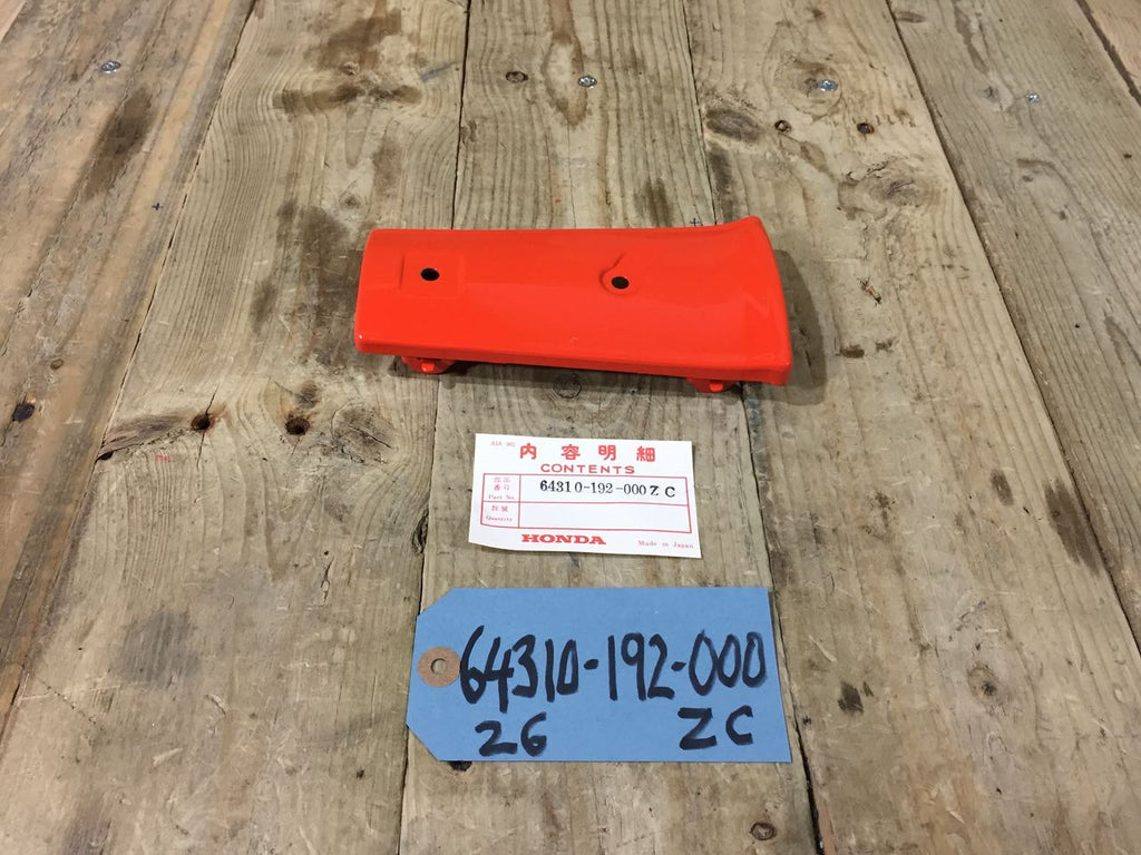 Honda NC50 ,Pipe Cover, NOS Genuine Honda Part Number 64310-192-000ZC