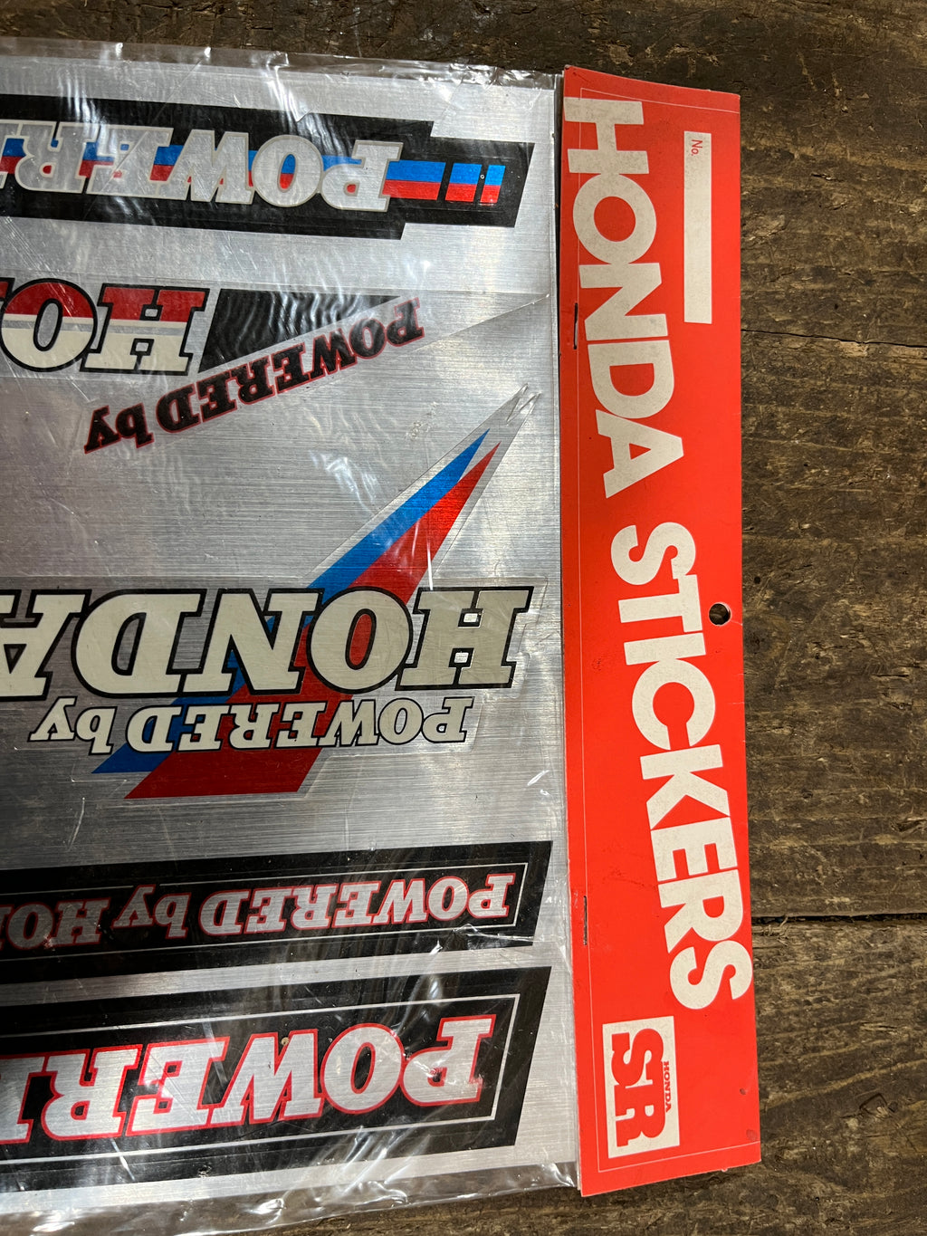 Honda Vintage ,Powered By Honda Sticker Kits, still in original Packets