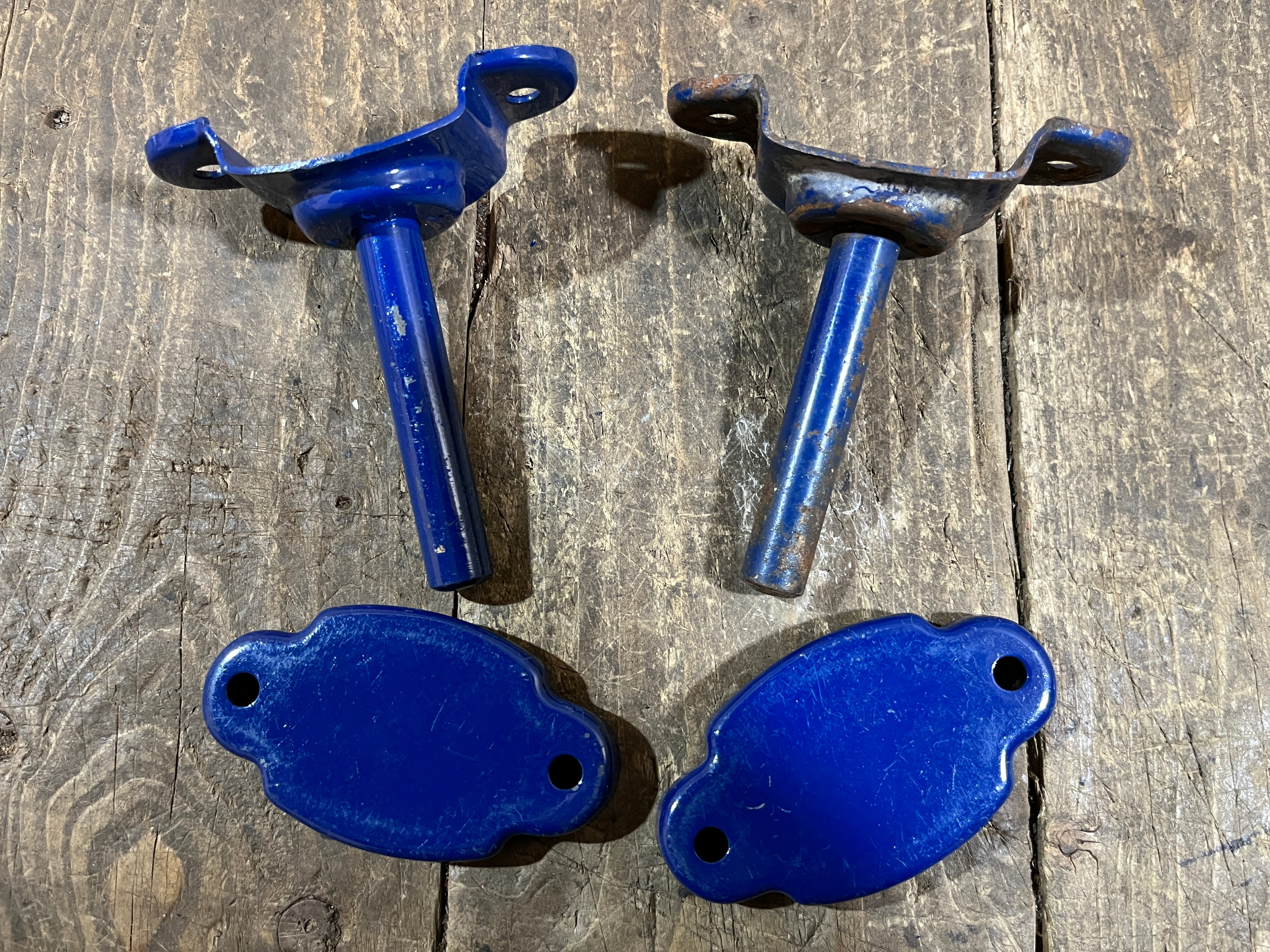 Honda CB92 CB95 ,Rear Footrest Kit, Used Part in Good Condition