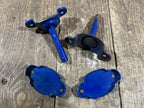 Honda CB92 CB95 ,Rear Footrest Kit, Used Part in Good Condition