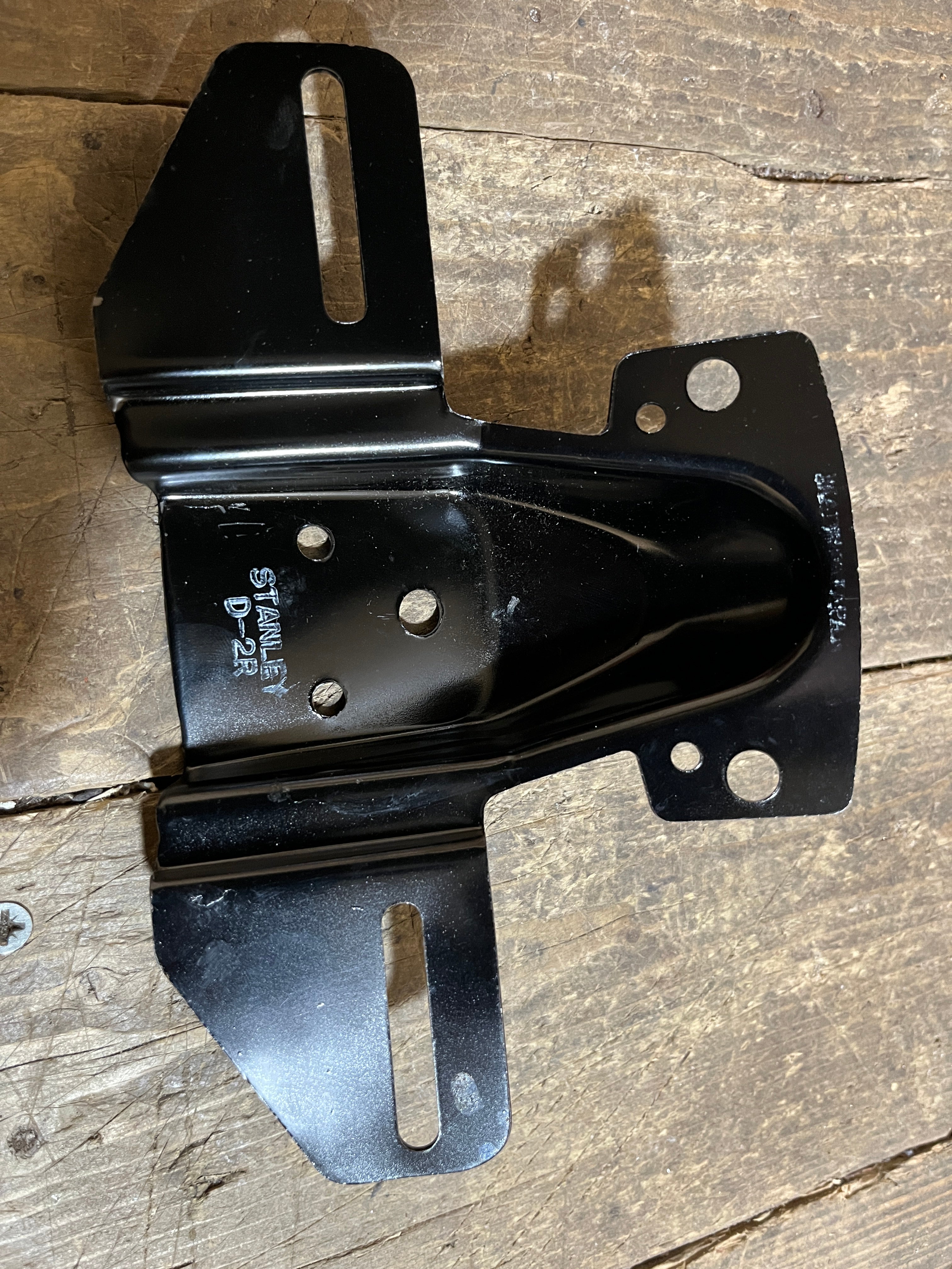 Honda C92 C95 ,Number Plate Bracket, Genuine NOS Honda Part Number 84701-212-000B