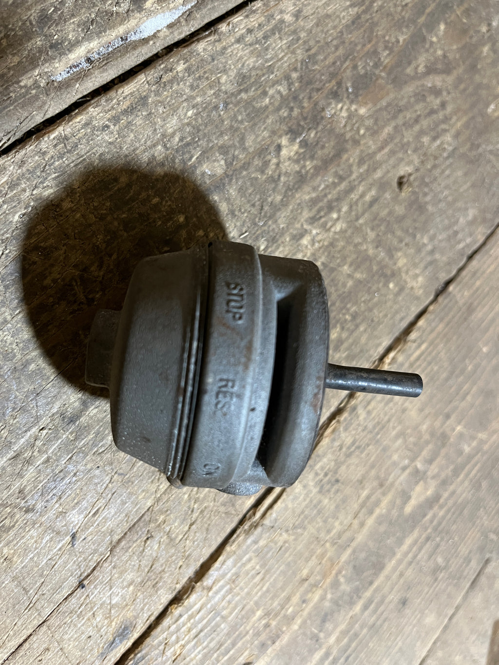 Honda CB92 ,Fuel Tap Body, Used Part requiring refurbishment