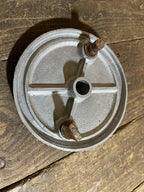 REH ,Front Brake Plate ,5 inch external diameter used part in good condition