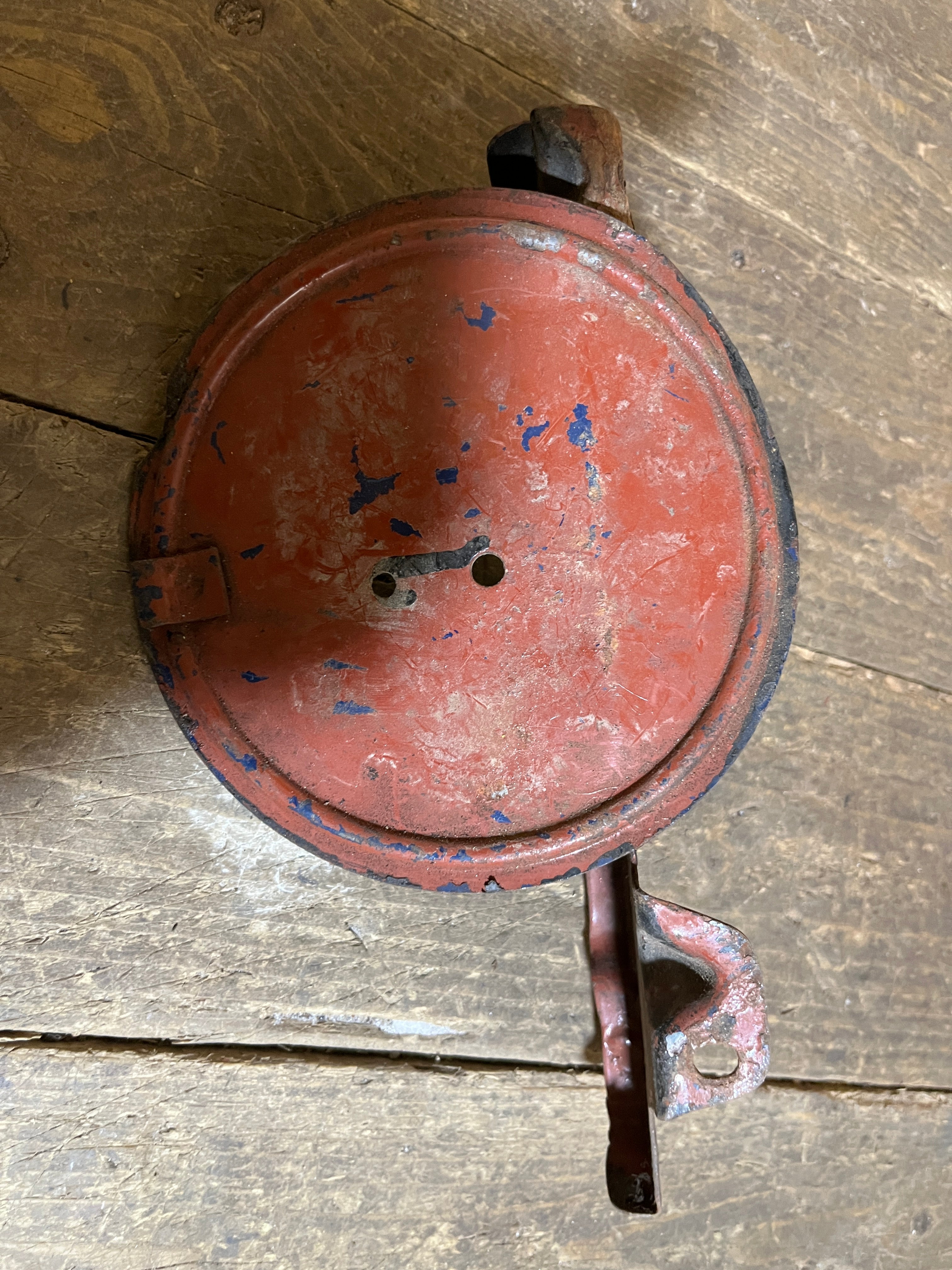 Honda CB92 C95 C92 ,Tool Box Shelf/Panel, Used Part requiring some refurbishment