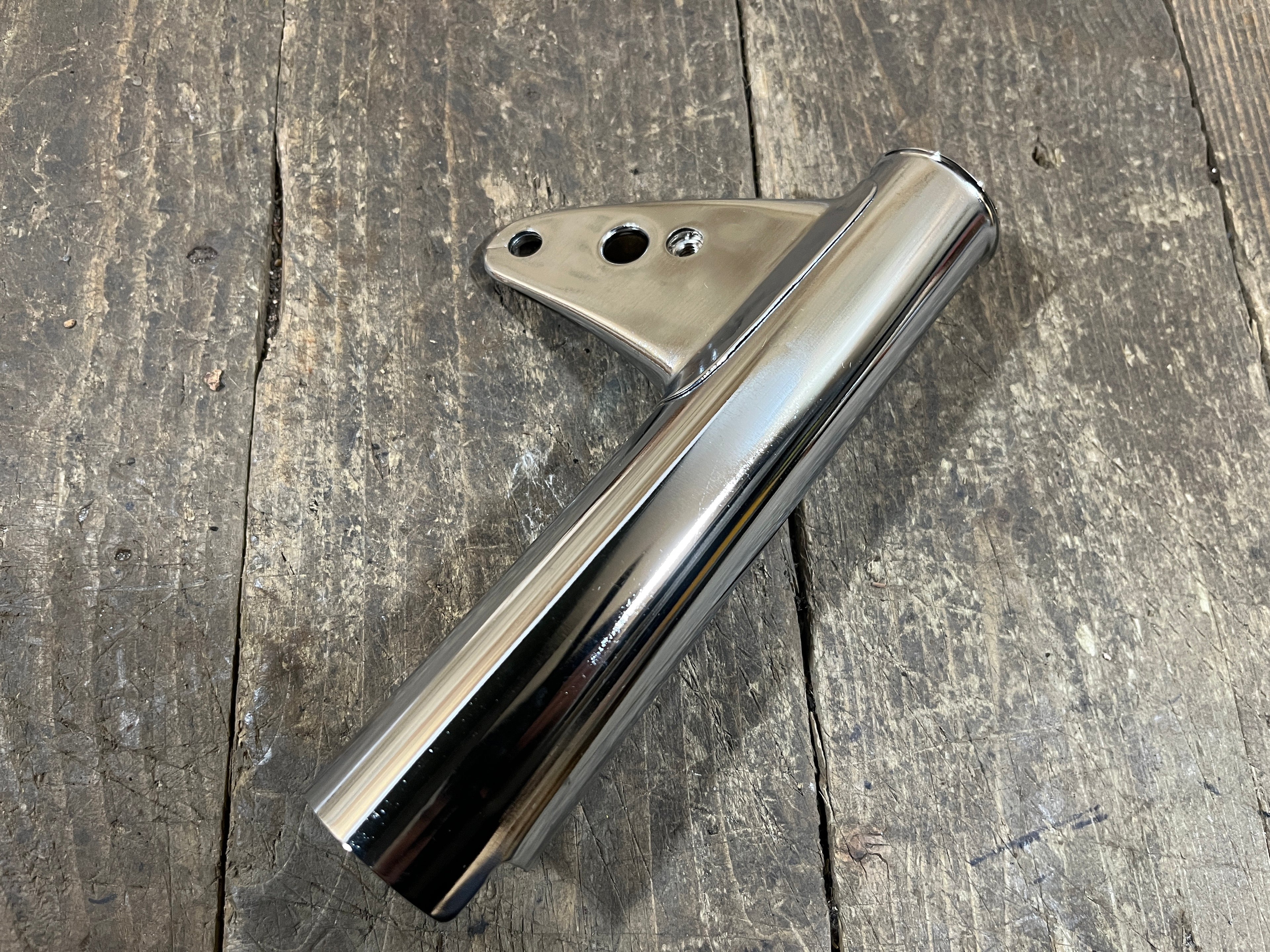 Honda CB125S CL100 CL125S ,Right Headlight Bracket, Genuine Part Number 51602-324-670XW