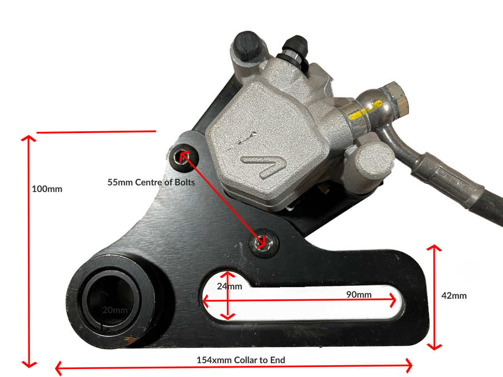 Gas Gas Cami Gas Gas Halley 450 Rear ,Brake Caliper Fixings, and Pump BEH670001209