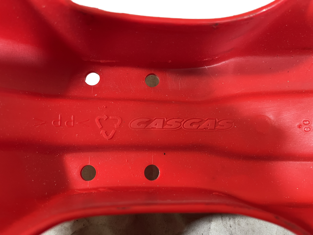Gas Gas EC50 Boy EC Rookie MC65 2001-2007 Red ,Front Mudguard, NOS