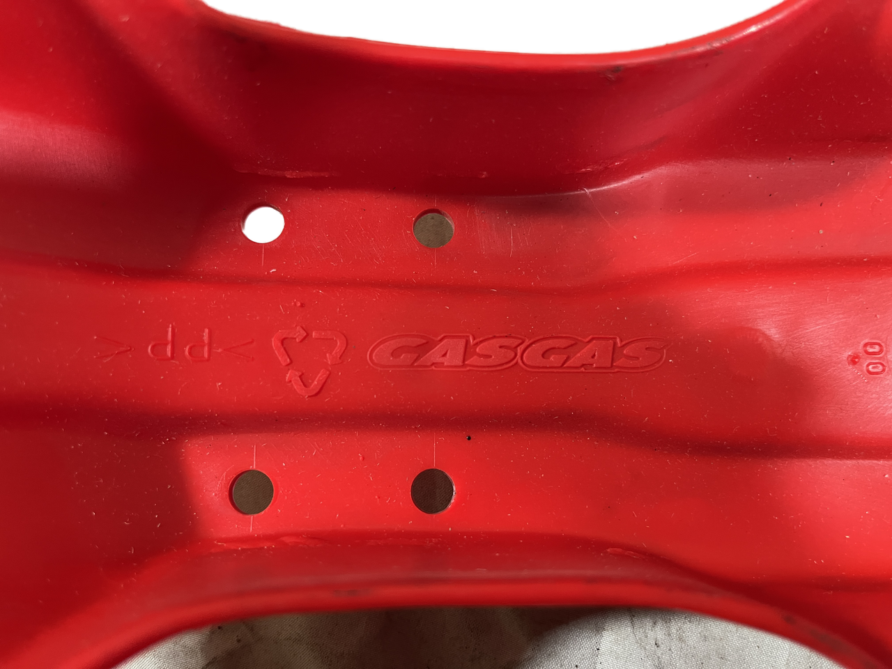 Gas Gas EC50 Boy EC Rookie MC65 2001-2007 Red ,Front Mudguard, NOS