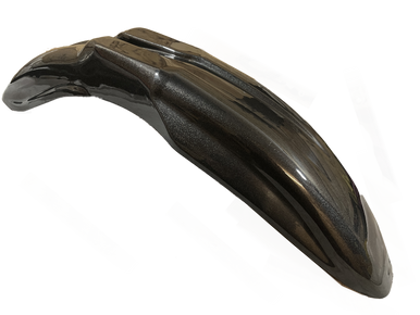 Cemoto Universal Metallic Black ,Front Mudguard, Genuine NOS Part Number 7000